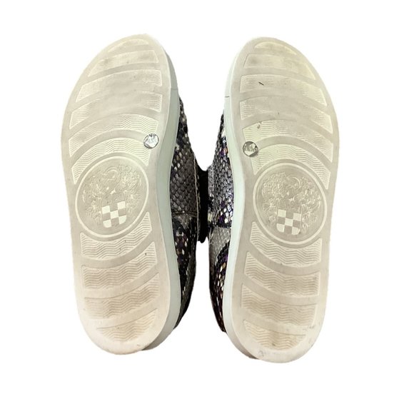 VINCE CAMUTO Black & Purple Snakeskin Print Comfy Slip On Shoes-Size 7 - Picture 11 of 11